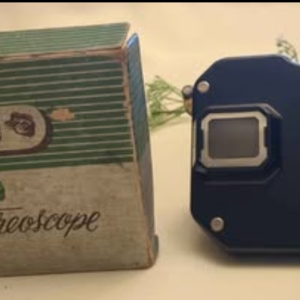 Viewmaster 1950's Stereoscope Black Model C Sawyers Portland OR Working Vintage